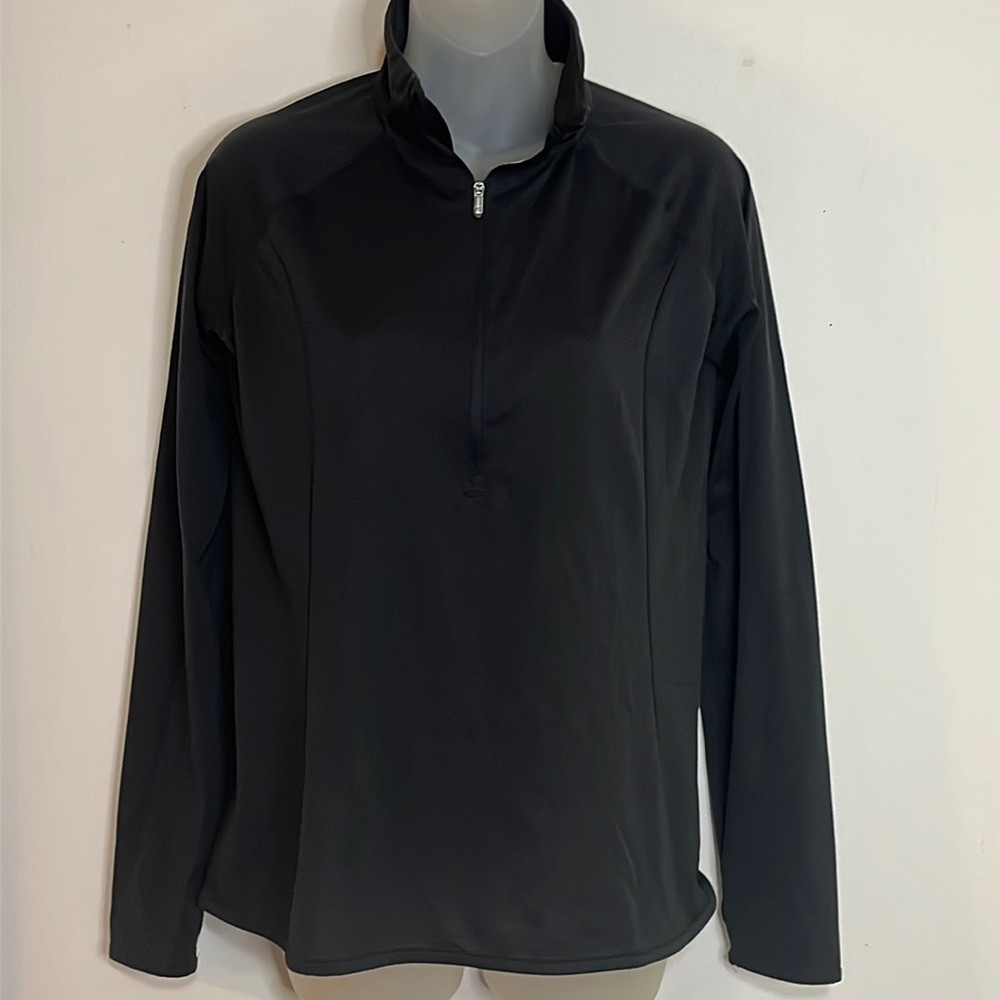 Under Armour Shirt Women’s Size S HeatGear Long Sleeve Threadborne Runnng